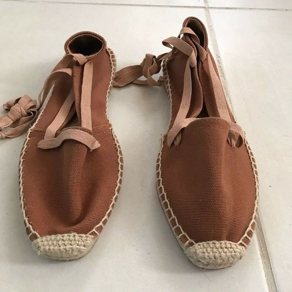 Doen Shoes - Doen Salvadore Espadrilles Ankle Tie 36/5.5 NWOT